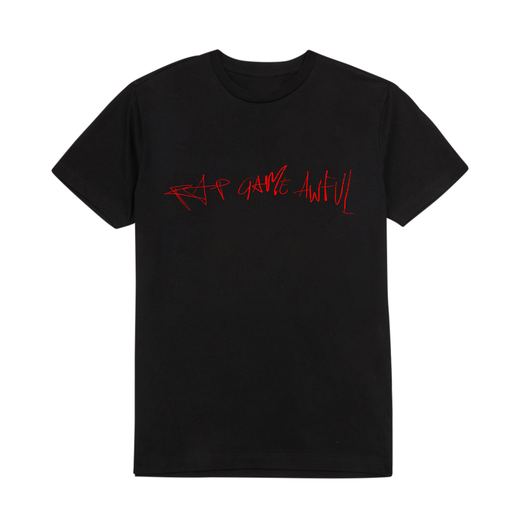 Clavish - Rap Game Awful: T-shirt (Black/Red)